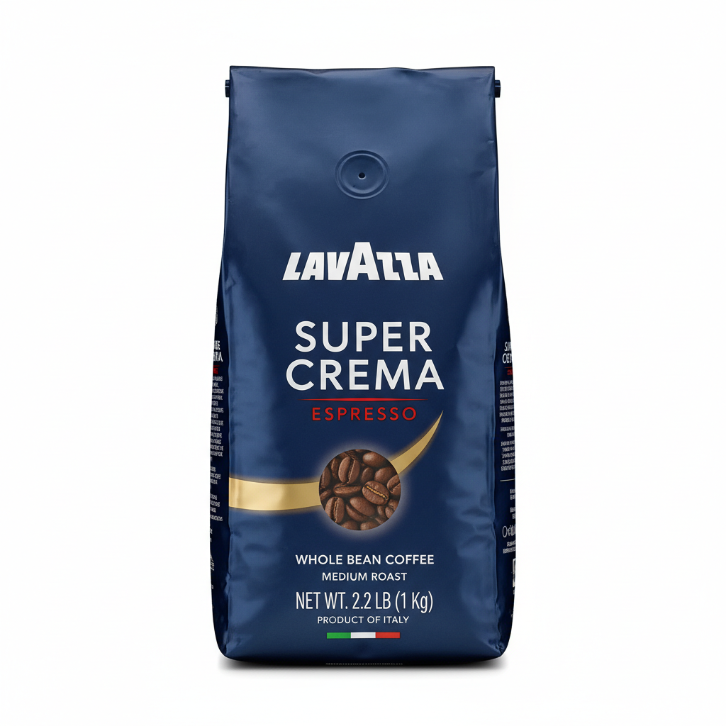 Кофе в зёрнах Lavazza Super Crema